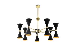 Maytoni - Hanglamp Vesper - Goud - Ø91