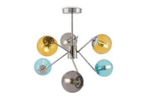 Maytoni - Kroonluchter Nancy - Chroom - Ø61