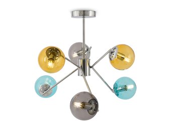 Maytoni - Kroonluchter Nancy - Chroom - Ø61