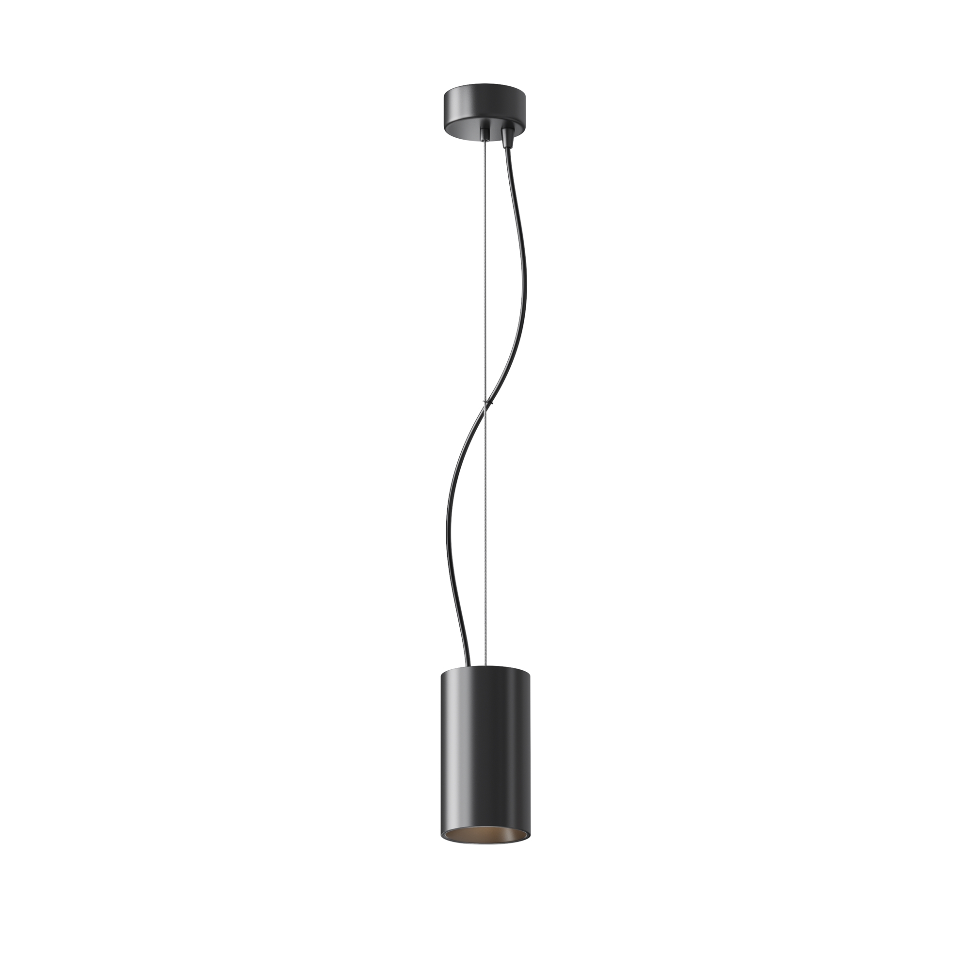 Maytoni Technical - Hanglamp Efir - Zwart - Ø7,5