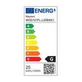 Maytoni - Vloerlamp Flow - Messing - Ø1,6