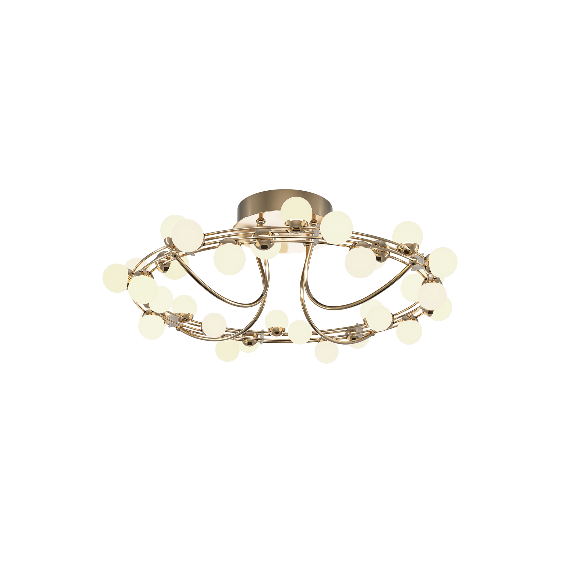 Maytoni - Plafondlamp Tessara - Goud - Ø60