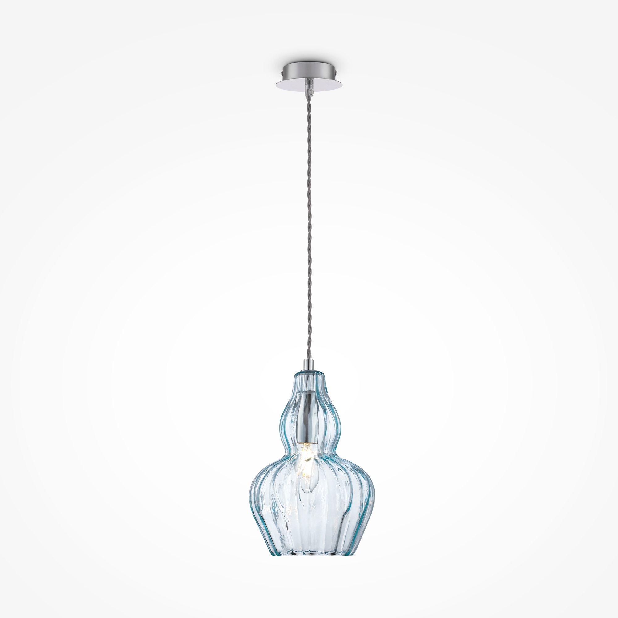 Maytoni - Hanglamp Eustoma - Nikkel - Ø16