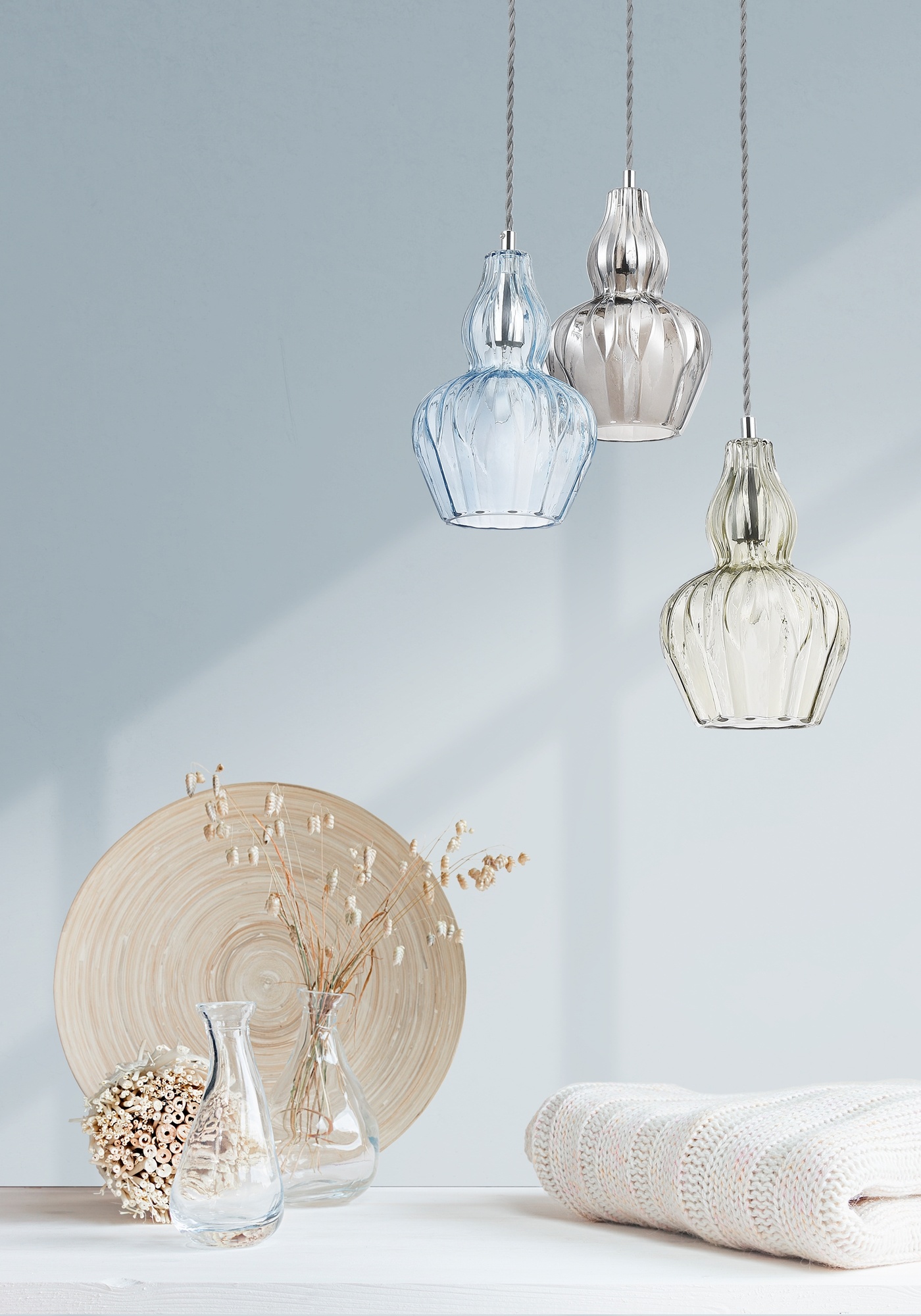 Maytoni - Hanglamp Eustoma - Nikkel - Ø16