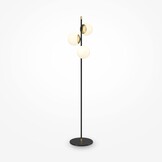 Maytoni - Vloerlamp Nostalgia - Goud - Ø37,7