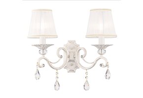 Maytoni - Wandlamp Grace - Wit met goud