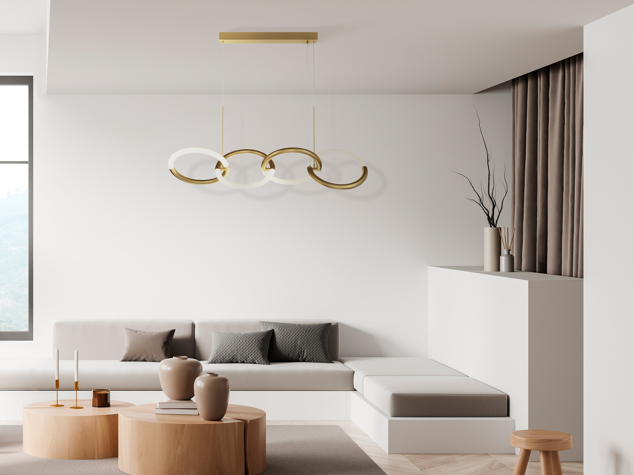 Maytoni - Hanglamp Node - Goud