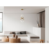 Maytoni - Hanglamp Node - Goud - Ø34