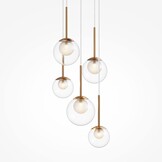 Maytoni - Hanglamp Basic form - Goud - Ø45