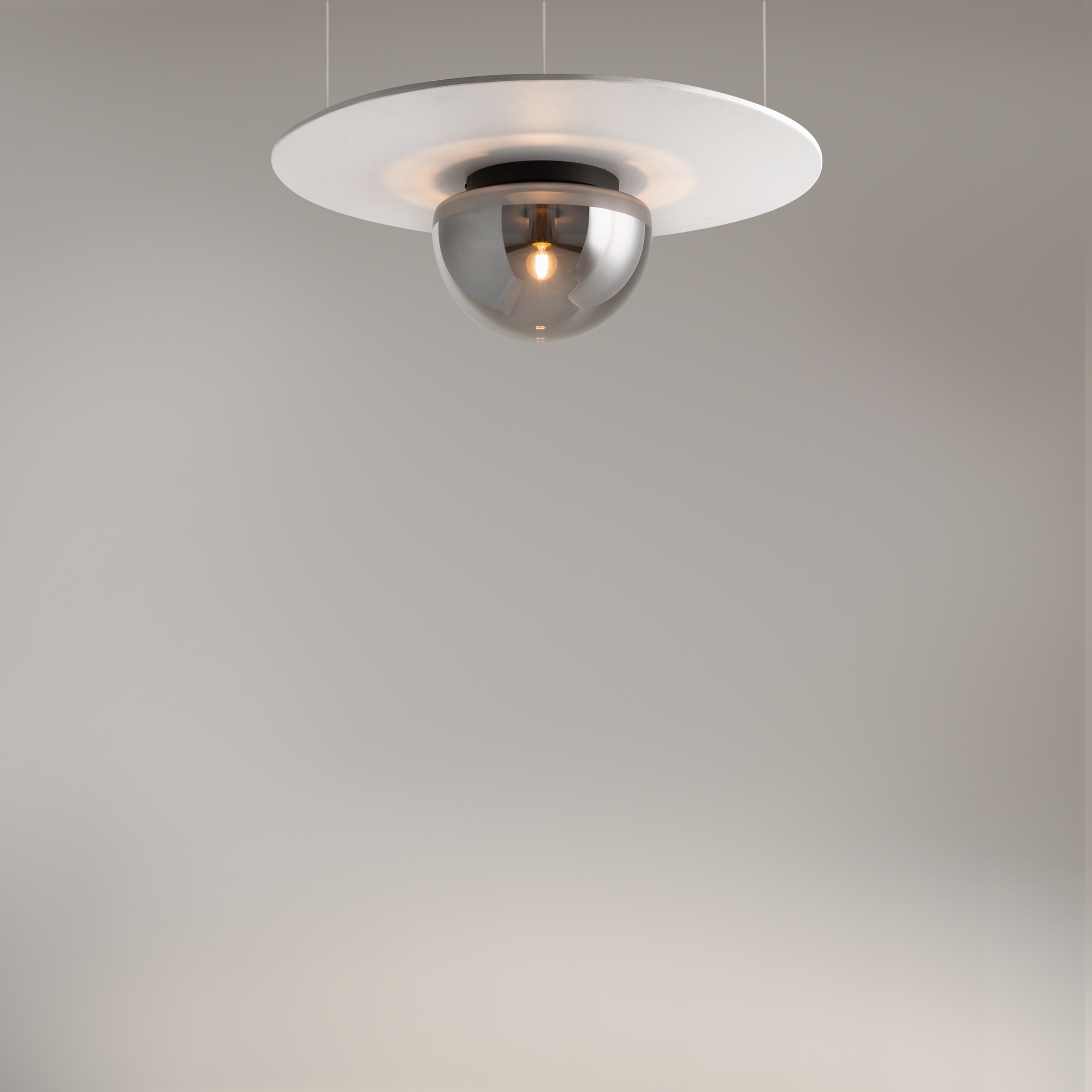 Maytoni - Plafondlamp Glassy - Zwart - Ø31,5