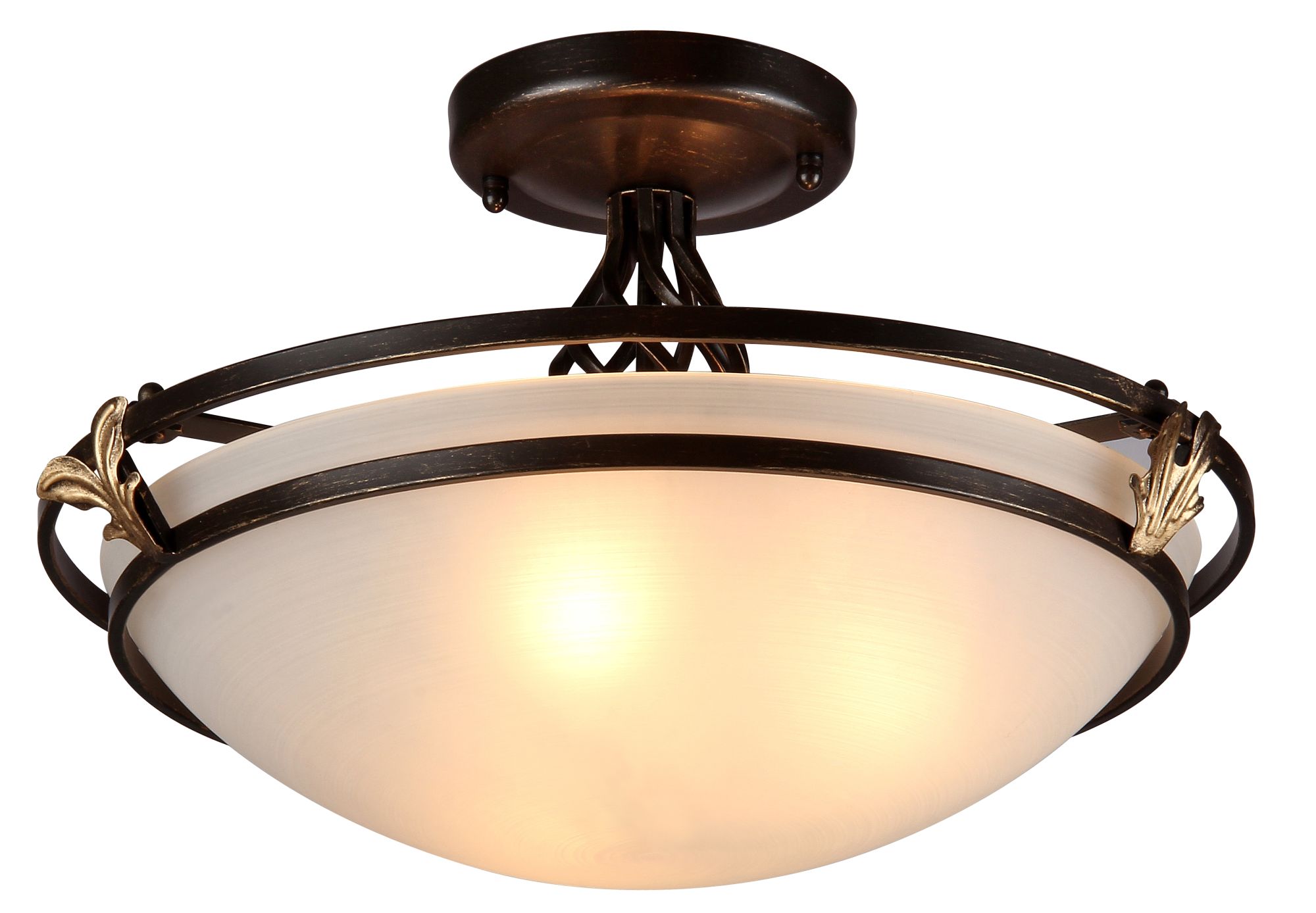 Maytoni - Plafondlamp Combinare - Bronzen antiek - Ø48