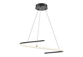 Maytoni - Hanglamp Curve - Zwart - Ø60