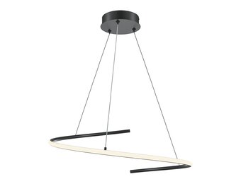 Maytoni - Hanglamp Curve - Zwart - Ø60