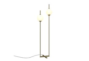Maytoni - Vloerlamp The Sixth Sense - Messing