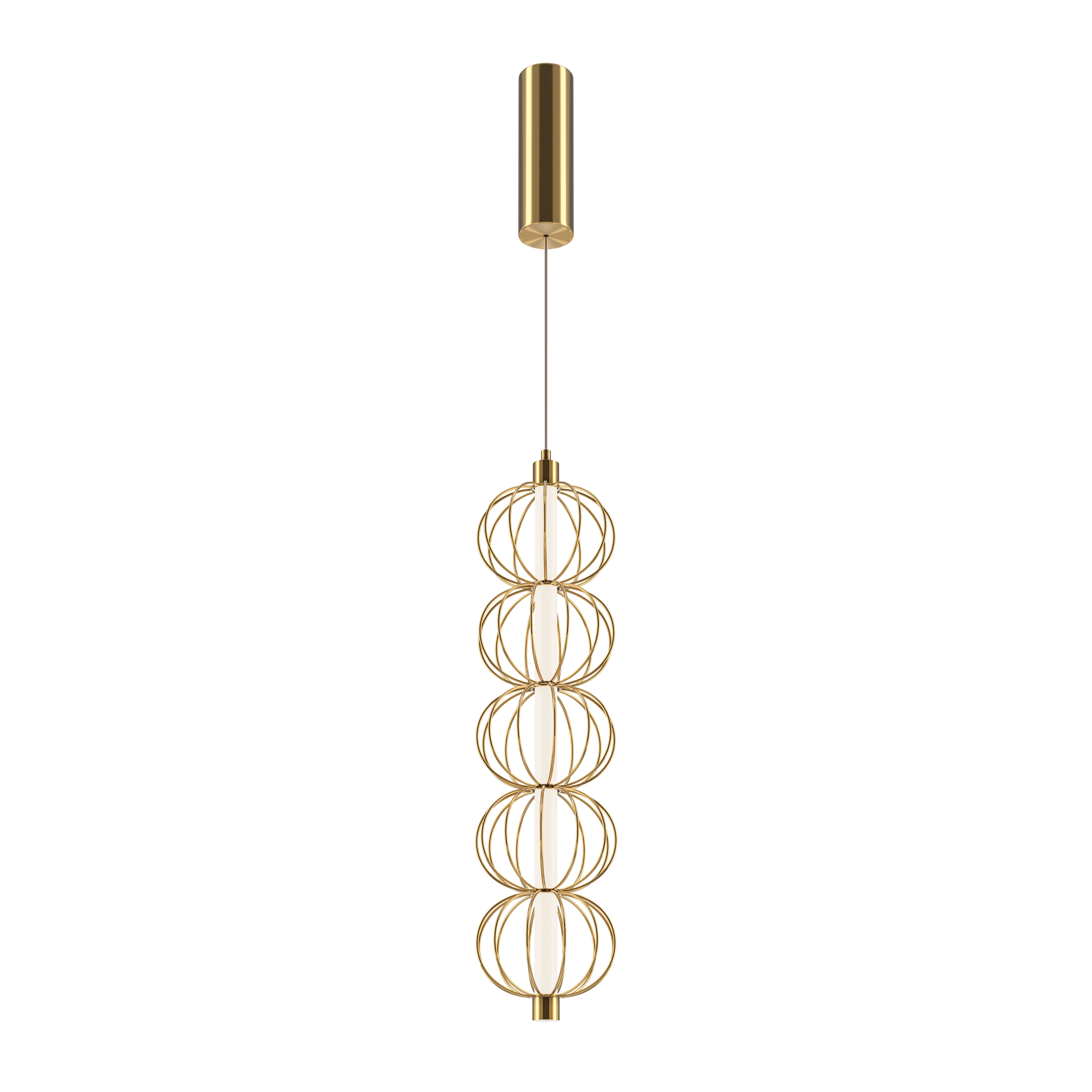 Maytoni - Hanglamp Golden Cage - Goud - Ø13,9