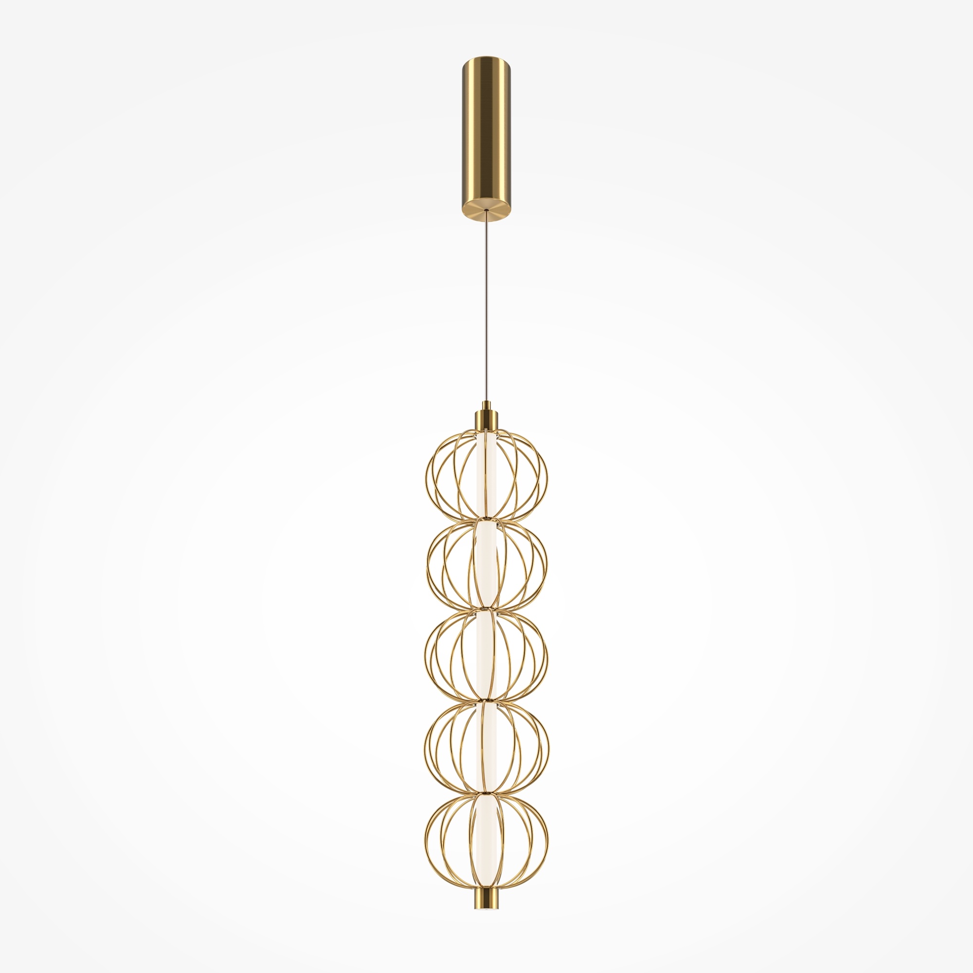 Maytoni - Hanglamp Golden Cage - Goud - Ø13,9