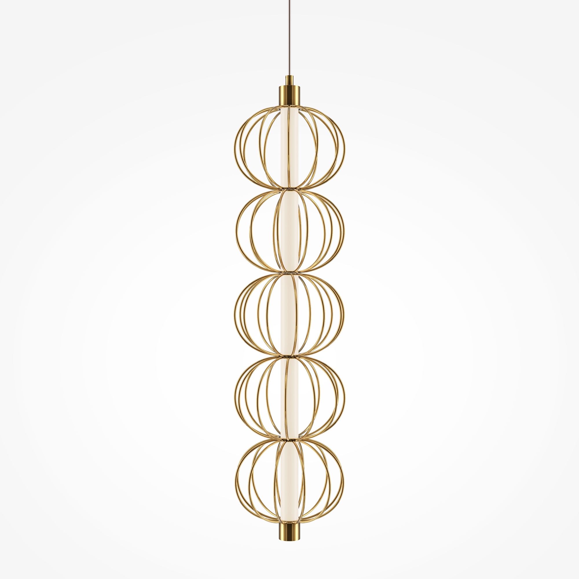 Maytoni - Hanglamp Golden Cage - Goud - Ø13,9