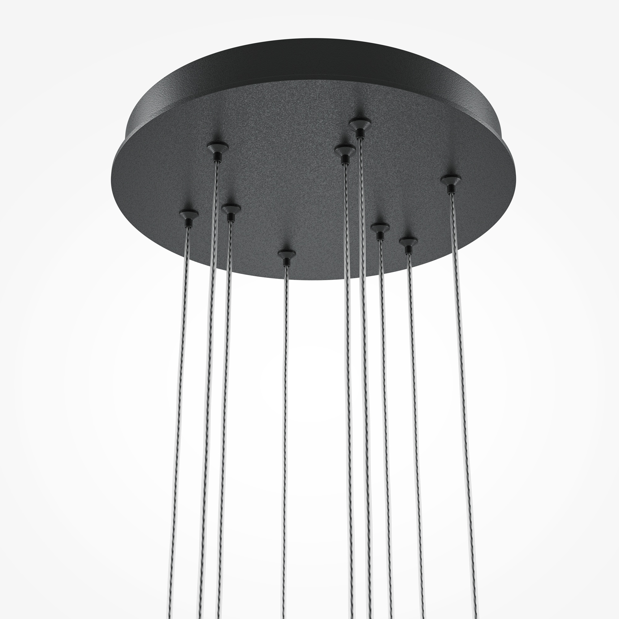 Maytoni - Hanglamp Light stick - Zwart - Ø35