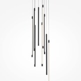 Maytoni - Hanglamp Light stick - Zwart - Ø35