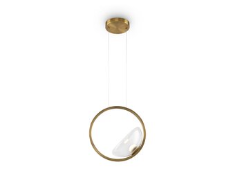 Maytoni - Hanglamp Lunare - Messing - Ø32