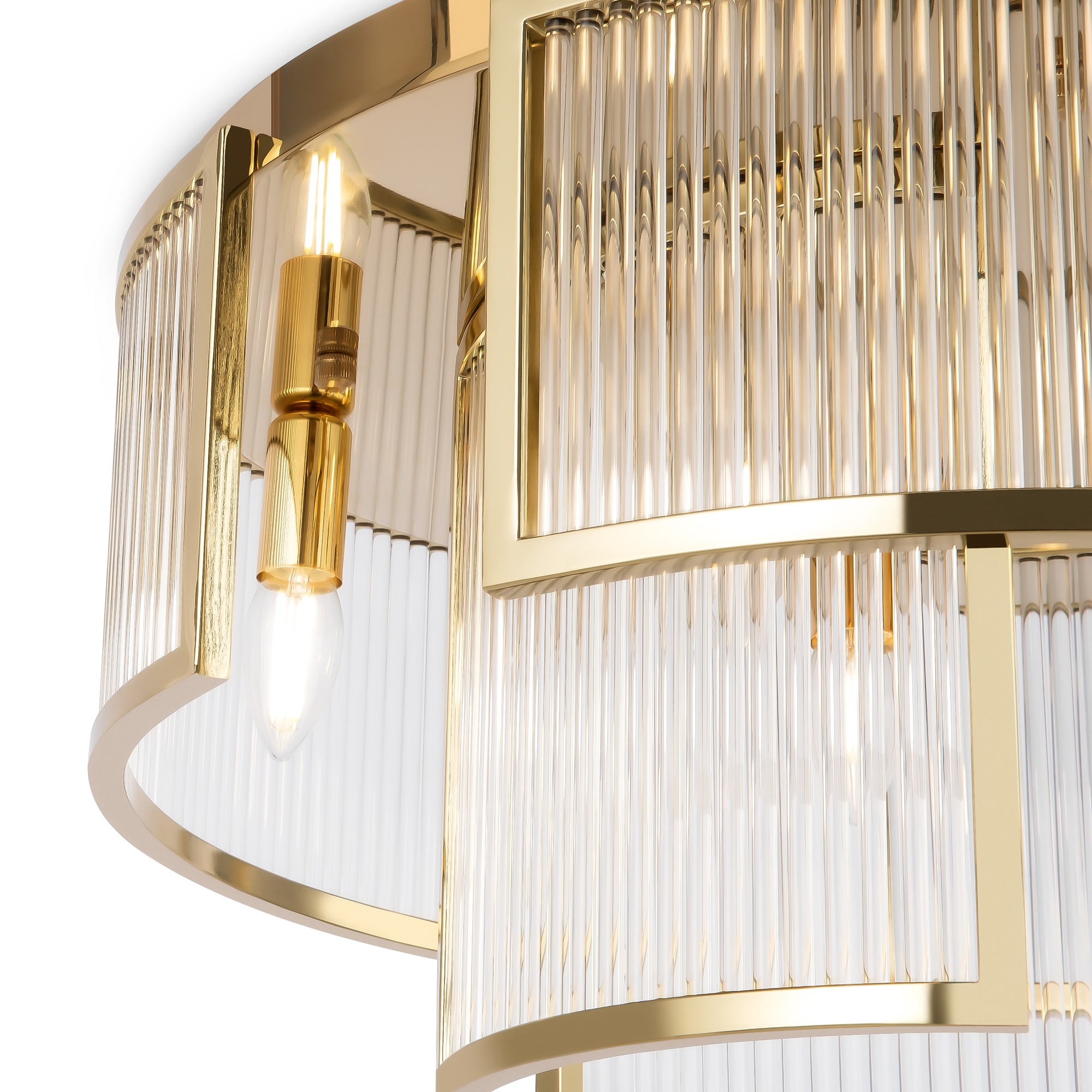 Maytoni - Plafondlamp Frame - Goud - Ø55,4