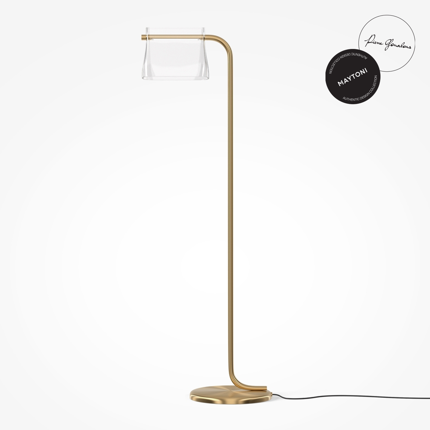 Maytoni - Vloerlamp Cabaret - Messing