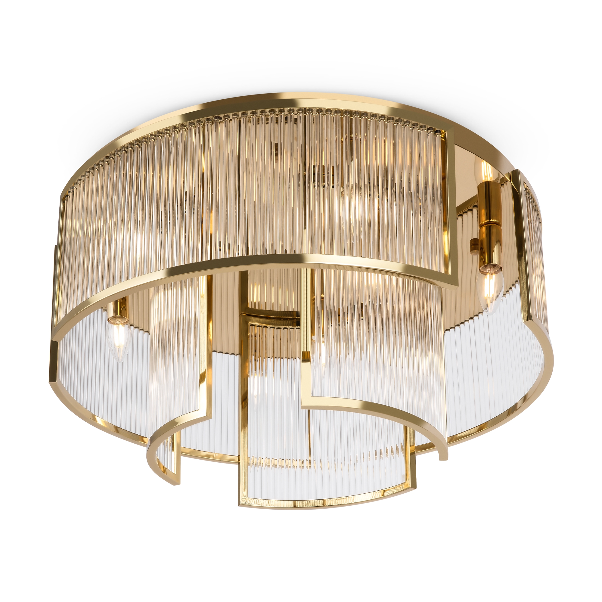 Maytoni - Plafondlamp Frame - Goud - Ø65