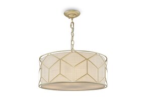 Maytoni - Hanglamp Messina - Goud - Ø45