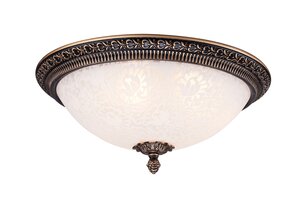 Maytoni - Plafondlamp Pascal - Bronzen antiek - Ø37