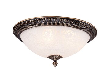 Maytoni - Plafondlamp Pascal - Bronzen antiek - Ø37