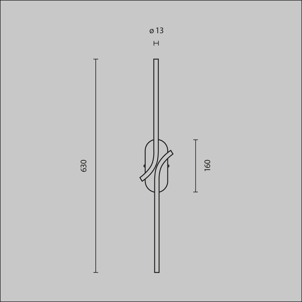 Maytoni - Wandlamp Renaissance - Messing