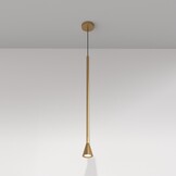 Maytoni Technical - Hanglamp Arrow - Goud - Ø7,5