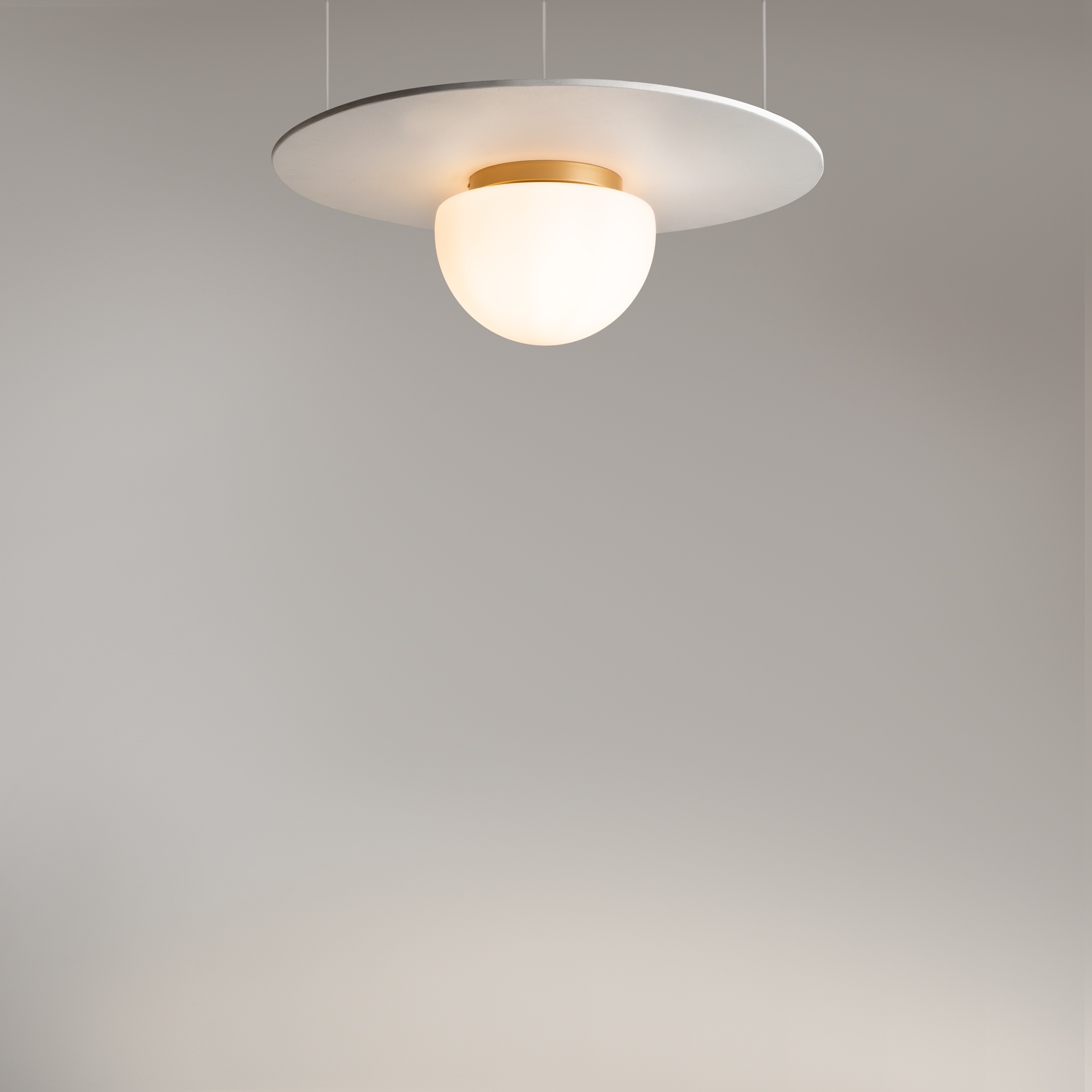 Maytoni - Plafondlamp Glassy - Goud - Ø31,5