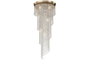 Maytoni - Kroonluchter Cascade - Goud - Ø42