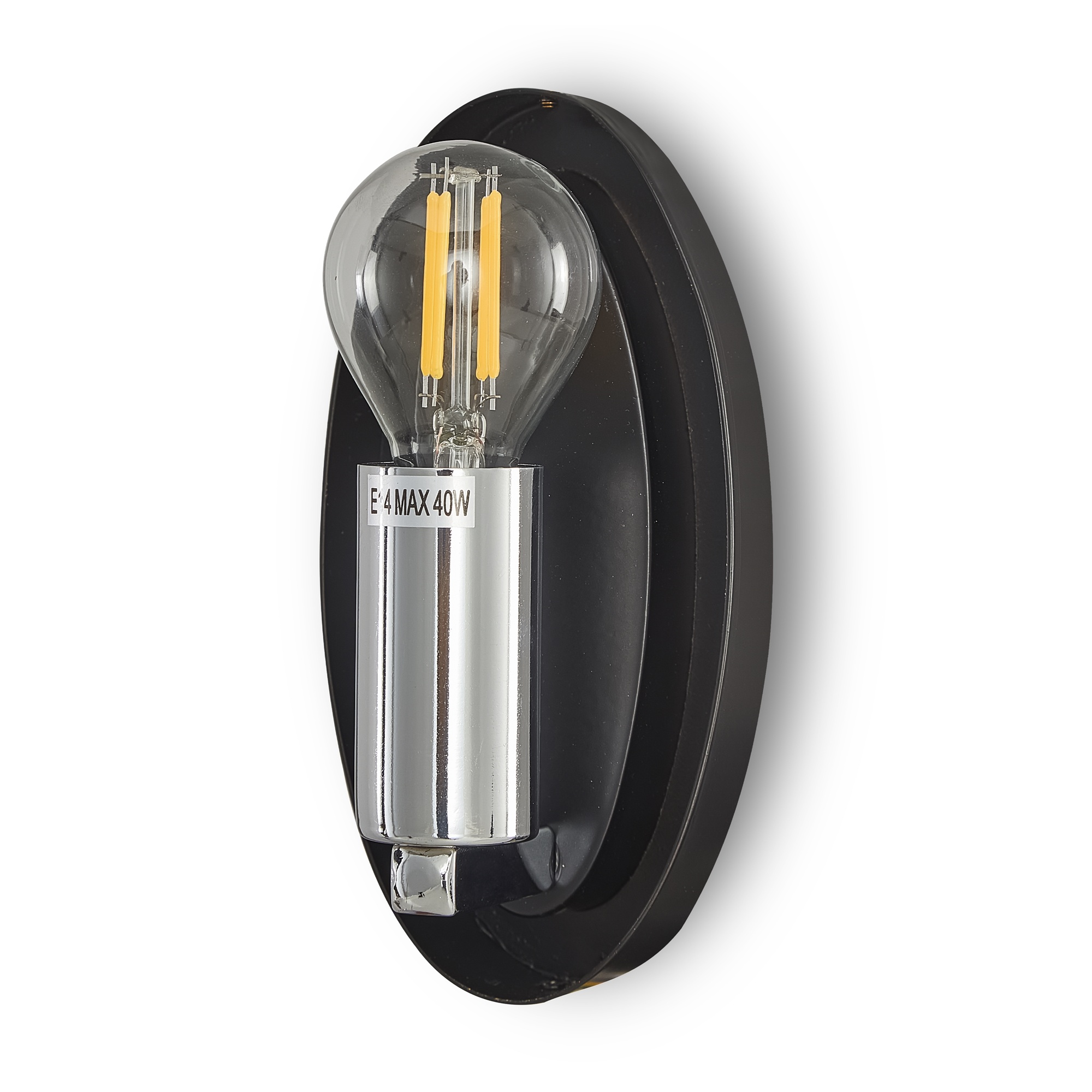 Maytoni - Wandlamp Mabell - Zwart