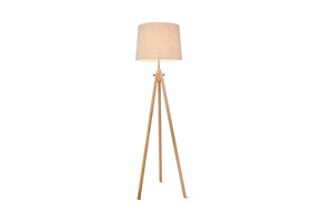 Maytoni - Vloerlamp Calvin - Beige - Ø51