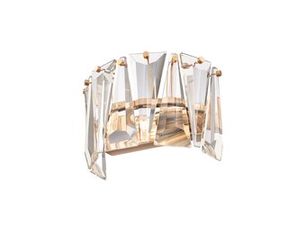 Maytoni - Wandlamp Puntes - Goud