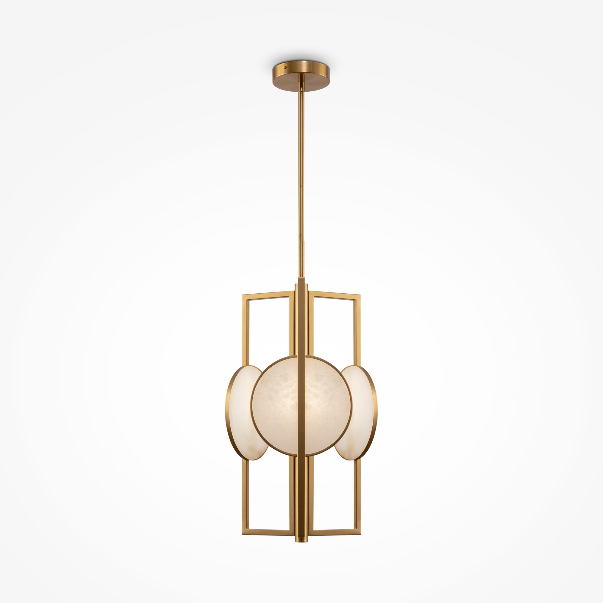 Maytoni - Hanglamp Marmo - Goud - Ø30,5