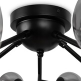 Maytoni - Plafondlamp Dallas - Zwart - Ø75