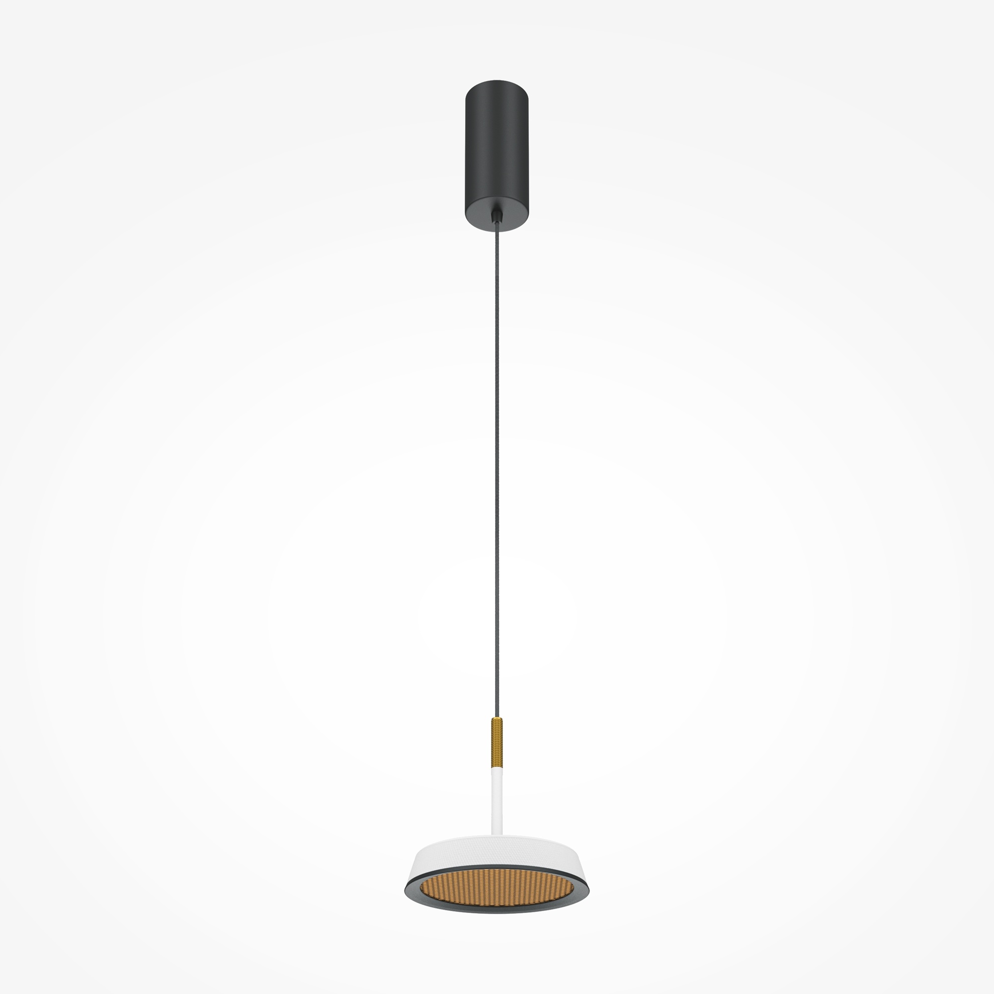 Maytoni - Hanglamp El - Wit met goud - Ø15,3
