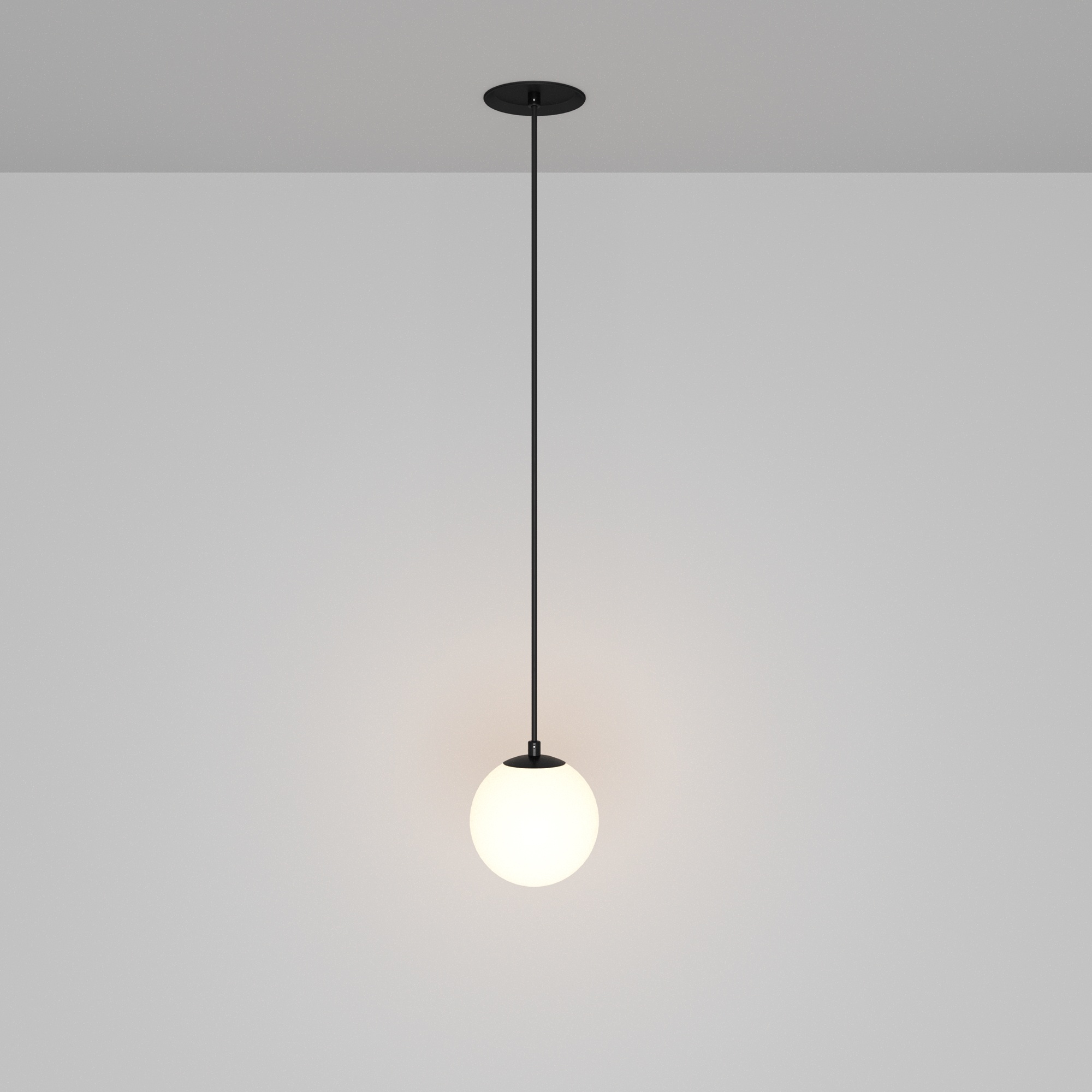 Maytoni Technical - Hanglamp Luna - Zwart en wit - Ø10
