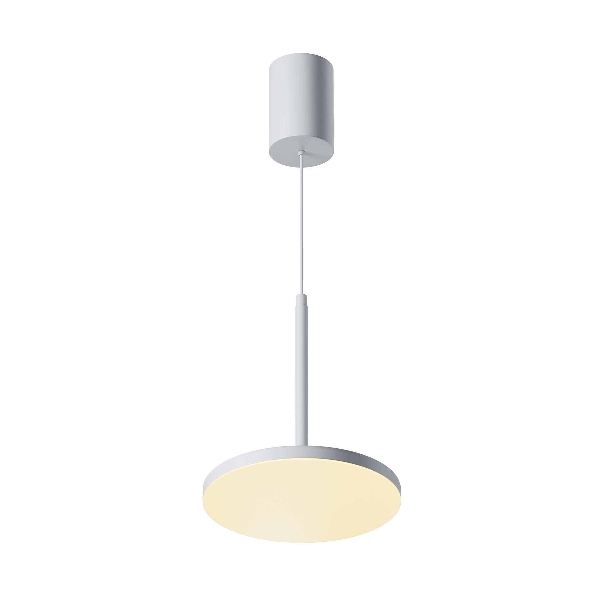 Maytoni Technical - Hanglamp Plato - Wit - Ø18,5