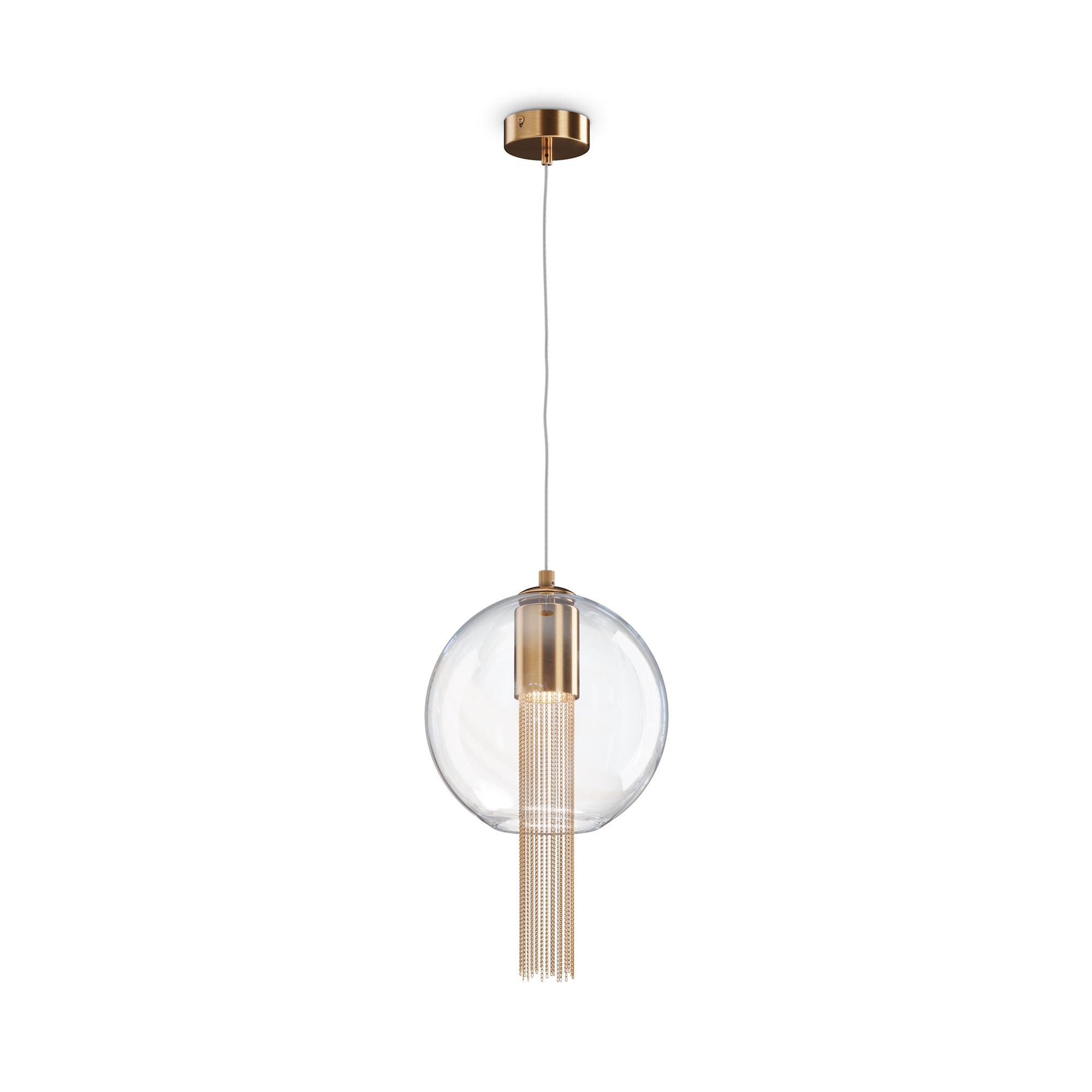 Maytoni - Hanglamp Flusso - Brons - Ø25