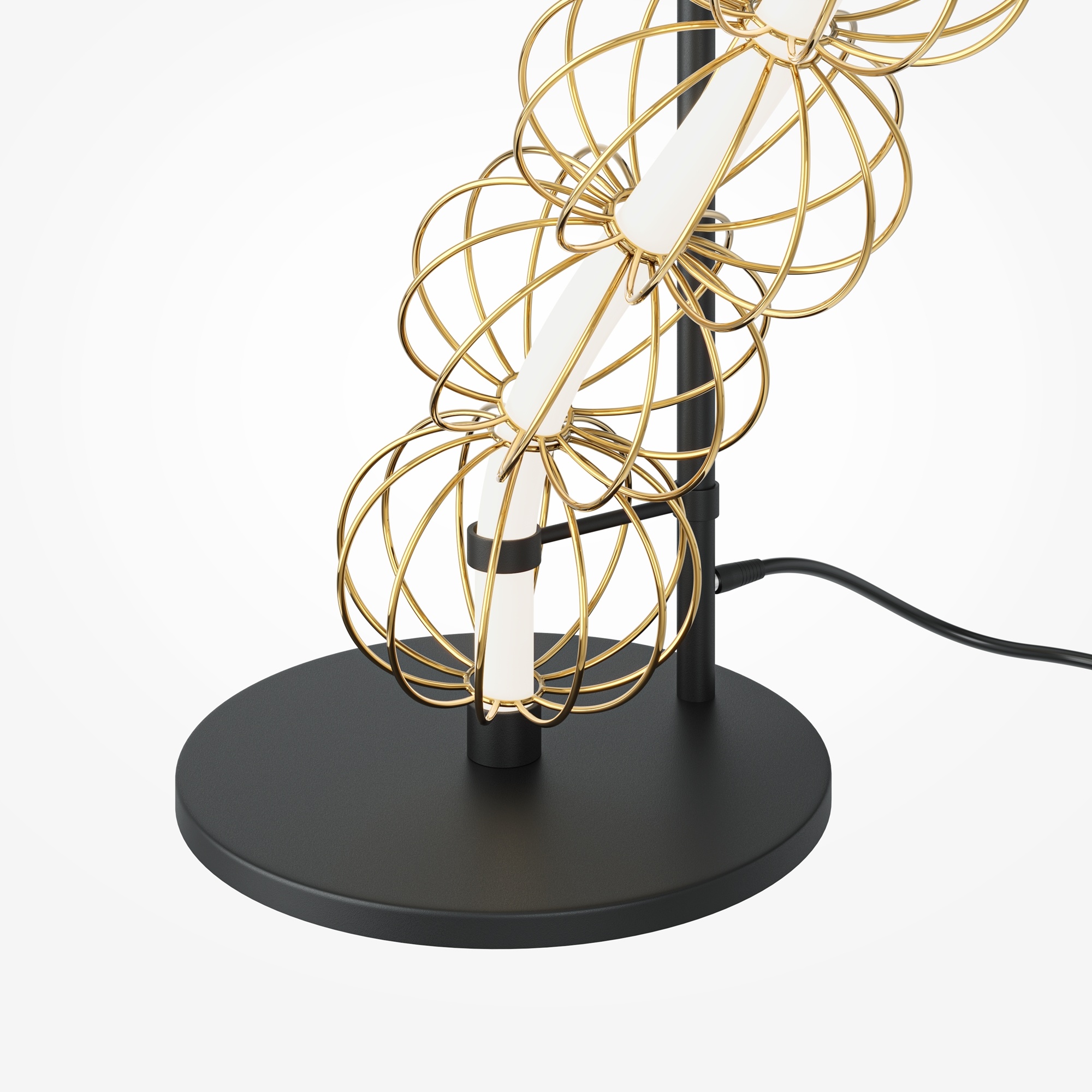 Maytoni - Vloerlamp Golden Cage - Goud