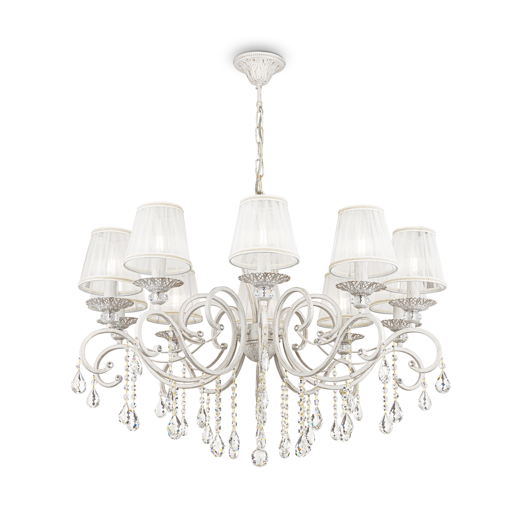 Maytoni - Kroonluchter Grace - Wit met goud - Ø85