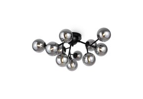 Maytoni - Plafondlamp Dallas - Zwart - Ø60