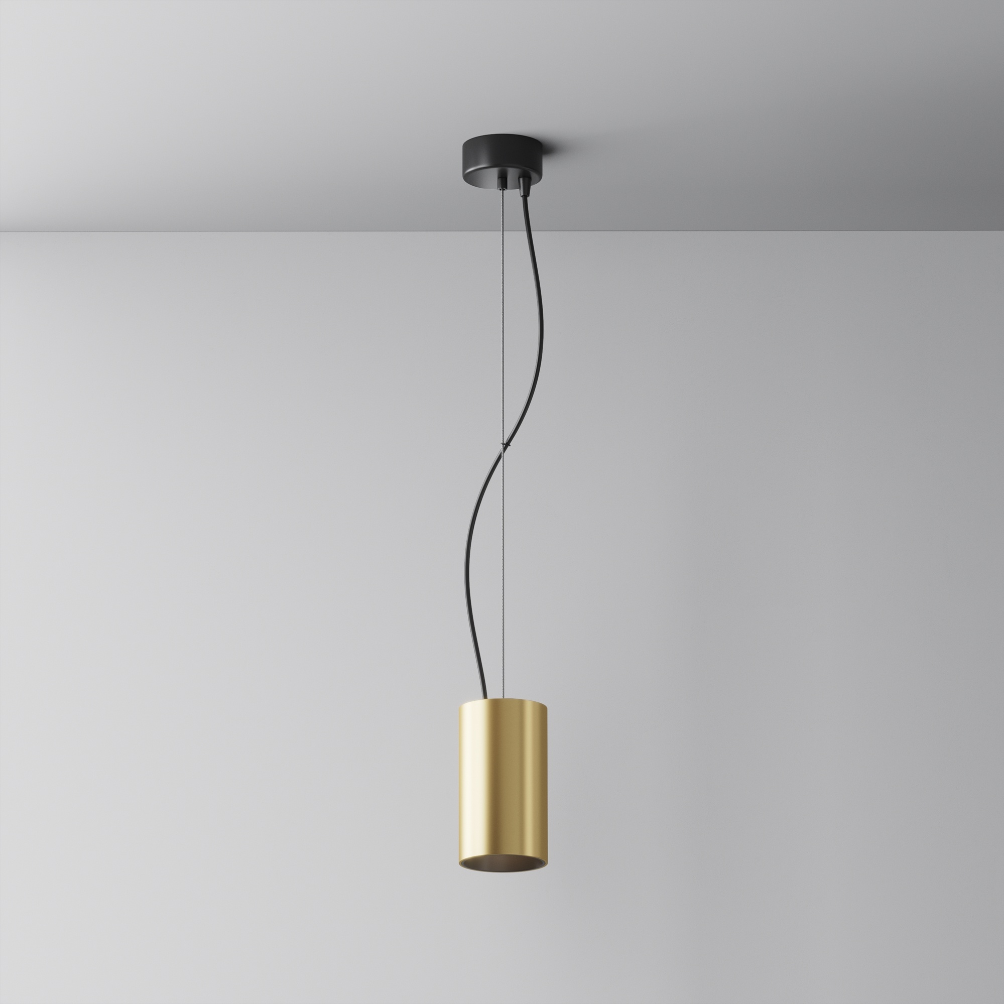 Maytoni Technical - Hanglamp Efir - Mat goud - Ø7,5