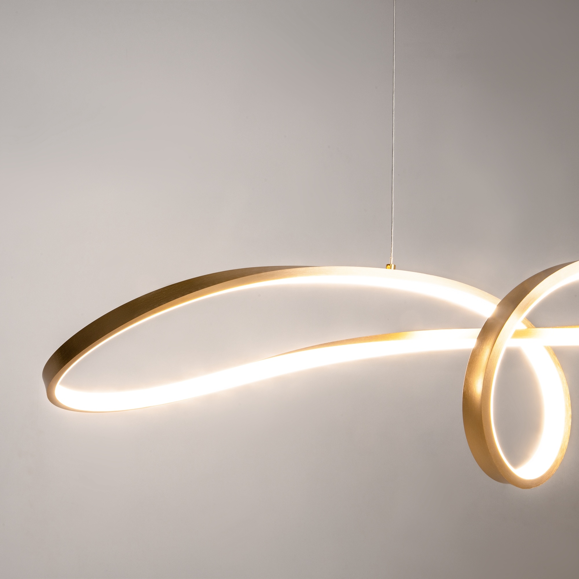 Maytoni - Hanglamp Curve - Goud