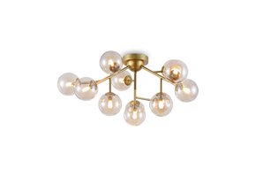 Maytoni - Plafondlamp Dallas - Goud - Ø60