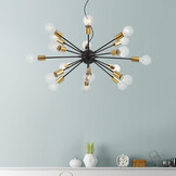 Maytoni - Hanglamp Jackson - Zwart - Ø98